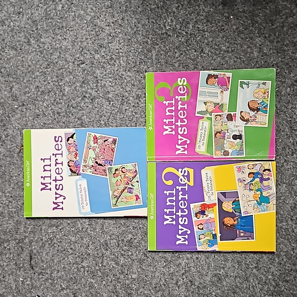 American Girl Mini Mysteries. Lot of 3.